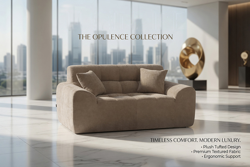 The Compressed 2-Seater in Brown 